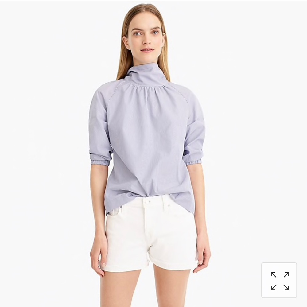 J Crew white denim Shorts